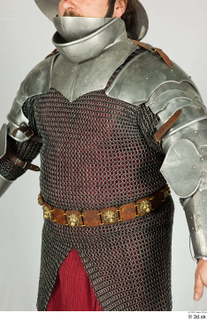  Photos Medieval Guard in mail armor 3 Medieval clothing Medieval soldier chainmail armor plate armor upper body 0002.jpg